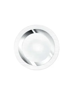 PLAFONIERA OAK ANELLO CROMATO D. 40CM - 2XE27 MAX 60W: vendita online PLAFONIERA OAK ANELLO CROMATO D. 40CM - 2XE27 MAX 60W in offerta