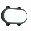 PLAF.SHELLY LED 15W OVALE GRI.ANTRAC: vendita online PLAF.SHELLY LED 15W OVALE GRI.ANTRAC in offerta