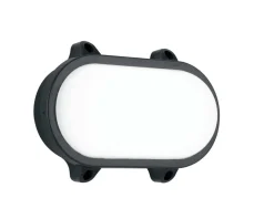 PLAF.SHELLY LED 15W OVALE GRI.ANTRAC: vendita online PLAF.SHELLY LED 15W OVALE GRI.ANTRAC in offerta