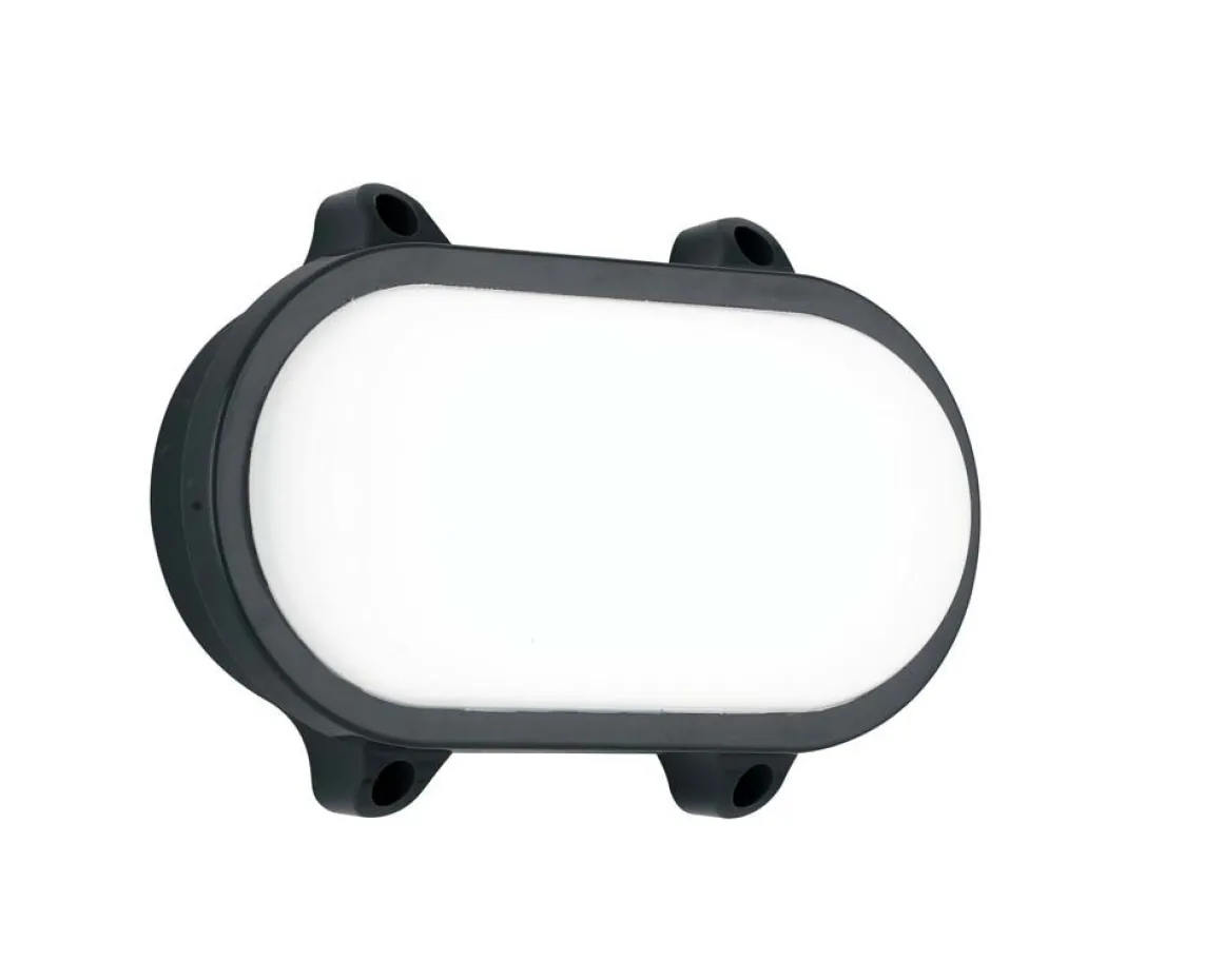 PLAF.SHELLY LED 15W OVALE GRI.ANTRAC: vendita online PLAF.SHELLY LED 15W OVALE GRI.ANTRAC in offerta