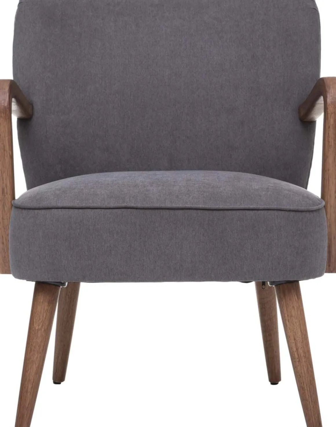 POLTRONA CHIARA IN TESSUTO GRIGIO SCURO : vendita online POLTRONA CHIARA IN TESSUTO GRIGIO SCURO in offerta