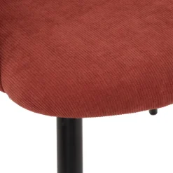 POLTRONA CELESTE IN VELLUTO TERRACOTTA: vendita online POLTRONA CELESTE IN VELLUTO TERRACOTTA in offerta