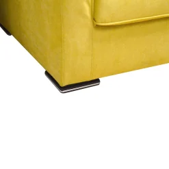 POLTRONA HELEN IN TESSUTO GIALLO: vendita online POLTRONA HELEN IN TESSUTO GIALLO in offerta