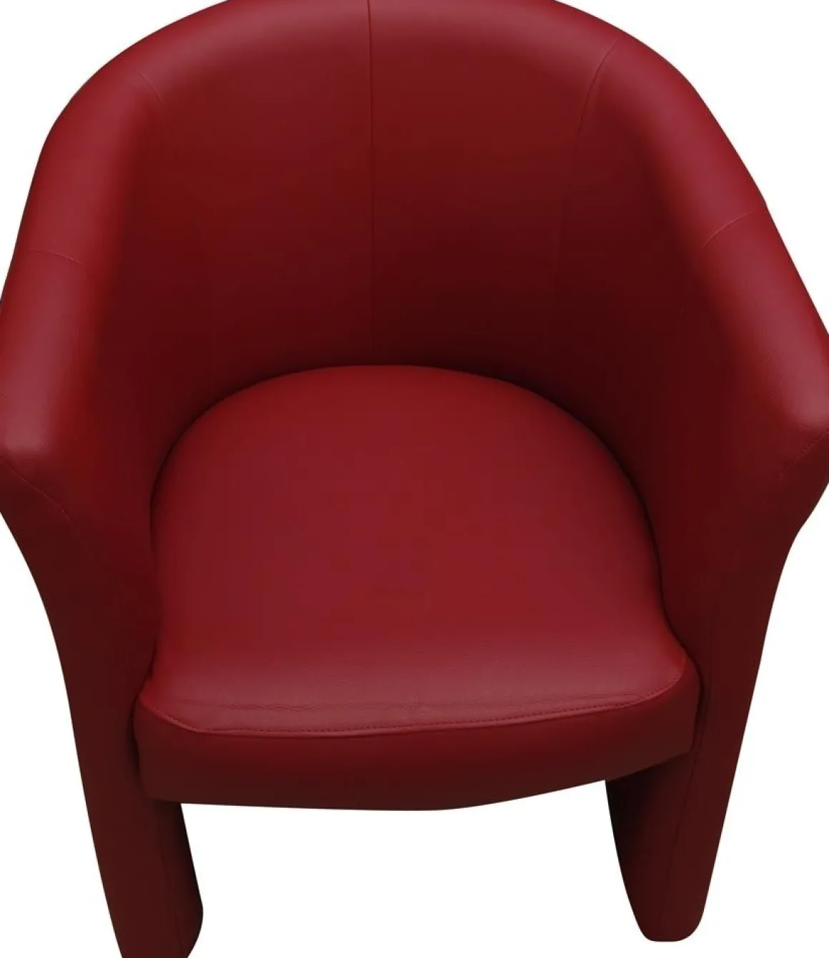 Poltrona in Ecopelle Moderna: Modello Belize Poltrona Rossa