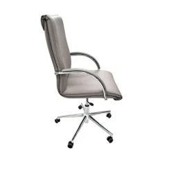 POLTRONA UFFICIO MOD. CROMA IN ECOPELLE TORTORA: vendita online POLTRONA UFFICIO MOD. CROMA IN ECOPELLE TORTORA in offerta