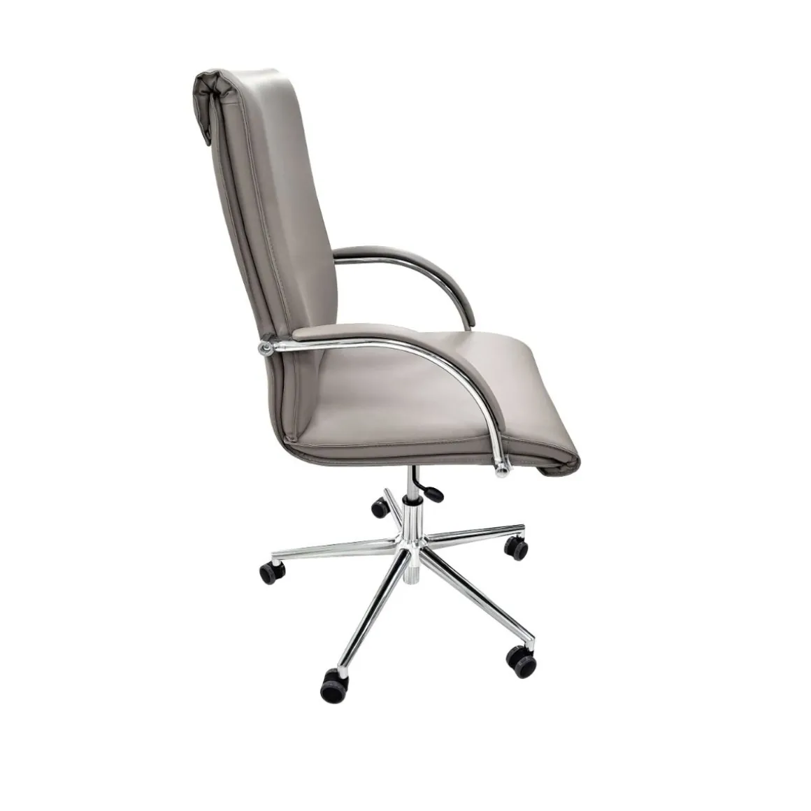 POLTRONA UFFICIO MOD. CROMA IN ECOPELLE TORTORA: vendita online POLTRONA UFFICIO MOD. CROMA IN ECOPELLE TORTORA in offerta