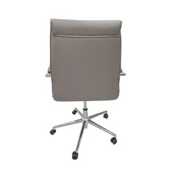 POLTRONA UFFICIO MOD. CROMA IN ECOPELLE TORTORA: vendita online POLTRONA UFFICIO MOD. CROMA IN ECOPELLE TORTORA in offerta