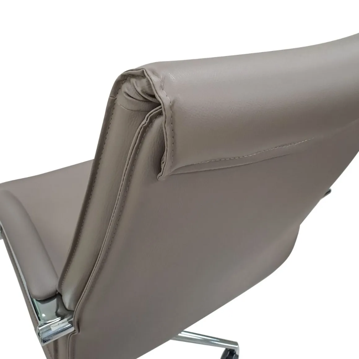 POLTRONA UFFICIO MOD. CROMA IN ECOPELLE TORTORA: vendita online POLTRONA UFFICIO MOD. CROMA IN ECOPELLE TORTORA in offerta
