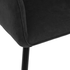 POLTRONA VISOCA IN TESSUTO NERO : vendita online POLTRONA VISOCA IN TESSUTO NERO in offerta
