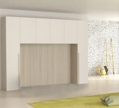 Ponte Maxi in Olmo con Frontali Bianco: Modello Loft