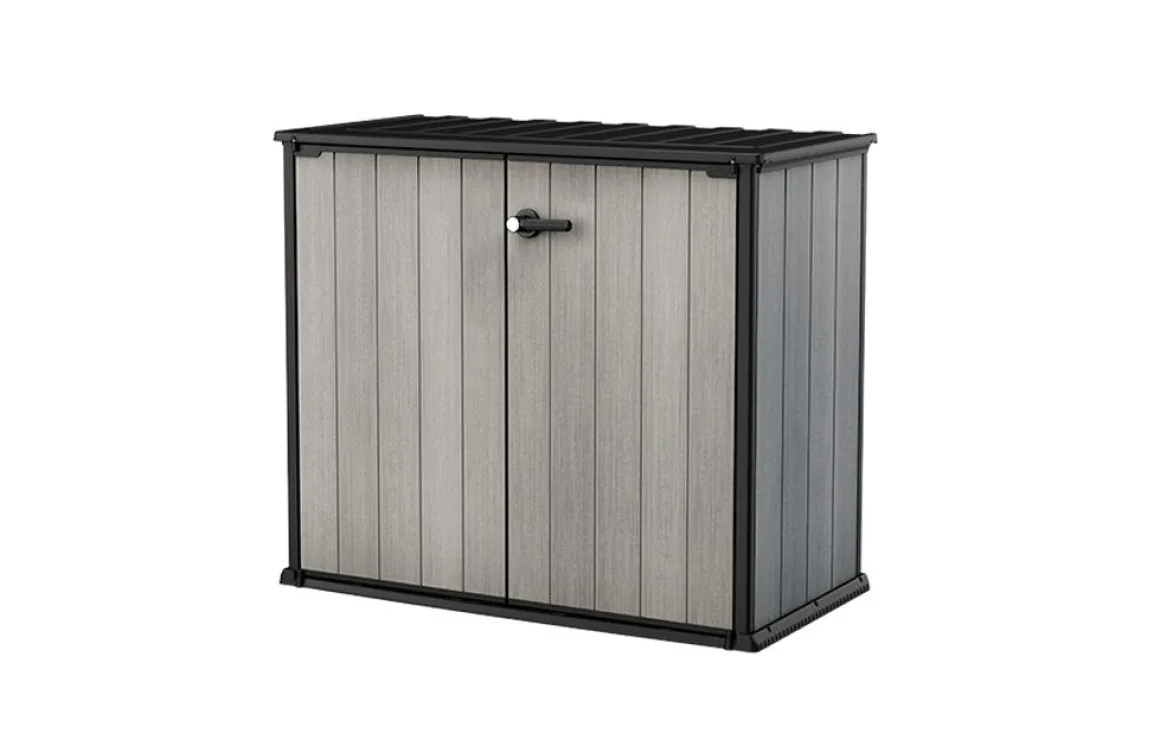 PORTA ATTREZZI PATIO-STORE 139,5X77 H 120CM GRIGIO : vendita online PORTA ATTREZZI PATIO-STORE 139,5X77 H 120CM GRIGIO in offerta