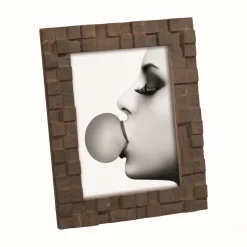 PORTAFOTO IN LEGNO SU TRE LIVELLI WENGE 13X18CM: vendita online PORTAFOTO IN LEGNO SU TRE LIVELLI WENGE 13X18CM in offerta