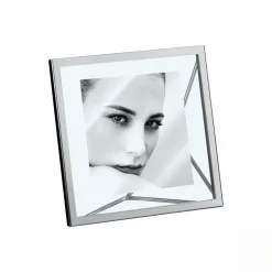 PORTAFOTO IN METALLO LUCIDO ARGENTO 13X18CM : vendita online PORTAFOTO IN METALLO LUCIDO ARGENTO 13X18CM in offerta