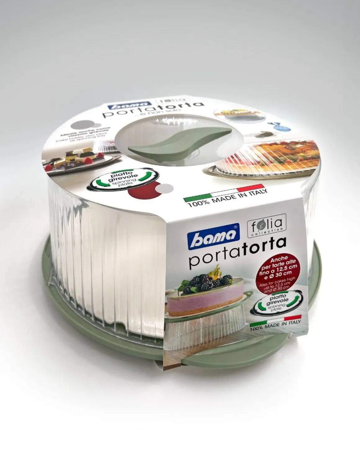 PORTATORTA 36.5X33 H. 14.8CM ASSORTITO