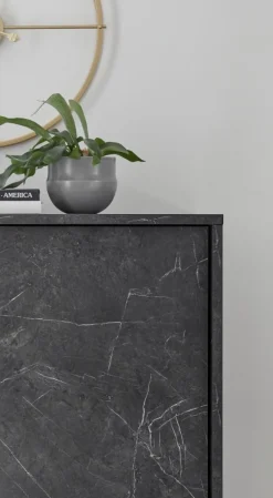 PORTA TV CARRARA EFFETTO MARMO NERO: vendita online PORTA TV CARRARA EFFETTO MARMO NERO in offerta