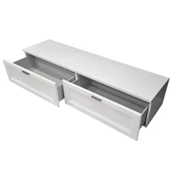 PORTA TV MOD. FOSTER BIANCO FRASSINATO in vendita online