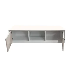PORTA TV MOD. GIORNO PER GIORNO CM 155.6X45 H. 39.6 NUVOLA FRASSINO E TELE LISCIO in vendita online