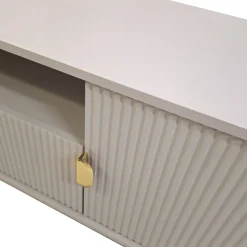 PORTA TV MOD. LOTUS CASHMERE EFFETTO CANNETTATO in vendita online