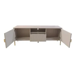 PORTA TV MOD. LOTUS CASHMERE EFFETTO CANNETTATO in vendita online