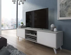PORTA TV MOD. NIMES BETON E RUSTICA: vendita online PORTA TV MOD. NIMES BETON E RUSTICA in offerta