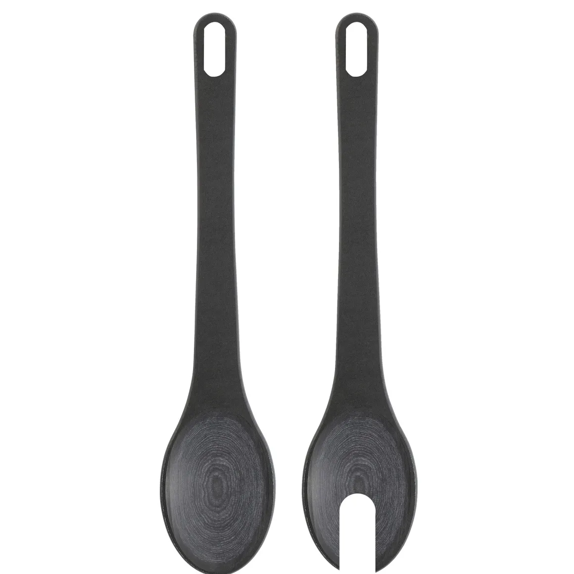 POSATE DA INSALATA GOURMET NERO 29.8X6.2CM