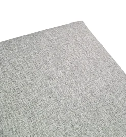 POUF IMBOTTITO CM 42X42 H.45 IN TESSUTO GRIGIO CHIARO : vendita online POUF IMBOTTITO CM 42X42 H.45 IN TESSUTO GRIGIO CHIARO in offerta