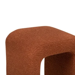 POUF SEVI TESSUTO EFFETTO BOUCLE AMBRA: vendita online POUF SEVI TESSUTO EFFETTO BOUCLE AMBRA in offerta