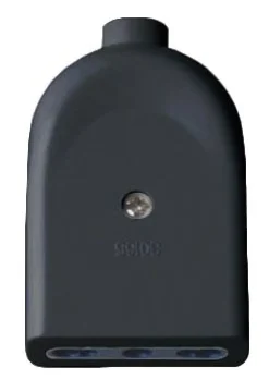 PRESA BIPASSO 10/16A 2P+T 250V NERA PZ.1 ECO-CONTRIBUTO RAEE COMPRESO: vendita online PRESA BIPASSO 10/16A 2P+T 250V NERA PZ.1 ECO-CONTRIBUTO RAEE COMPRESO in offerta