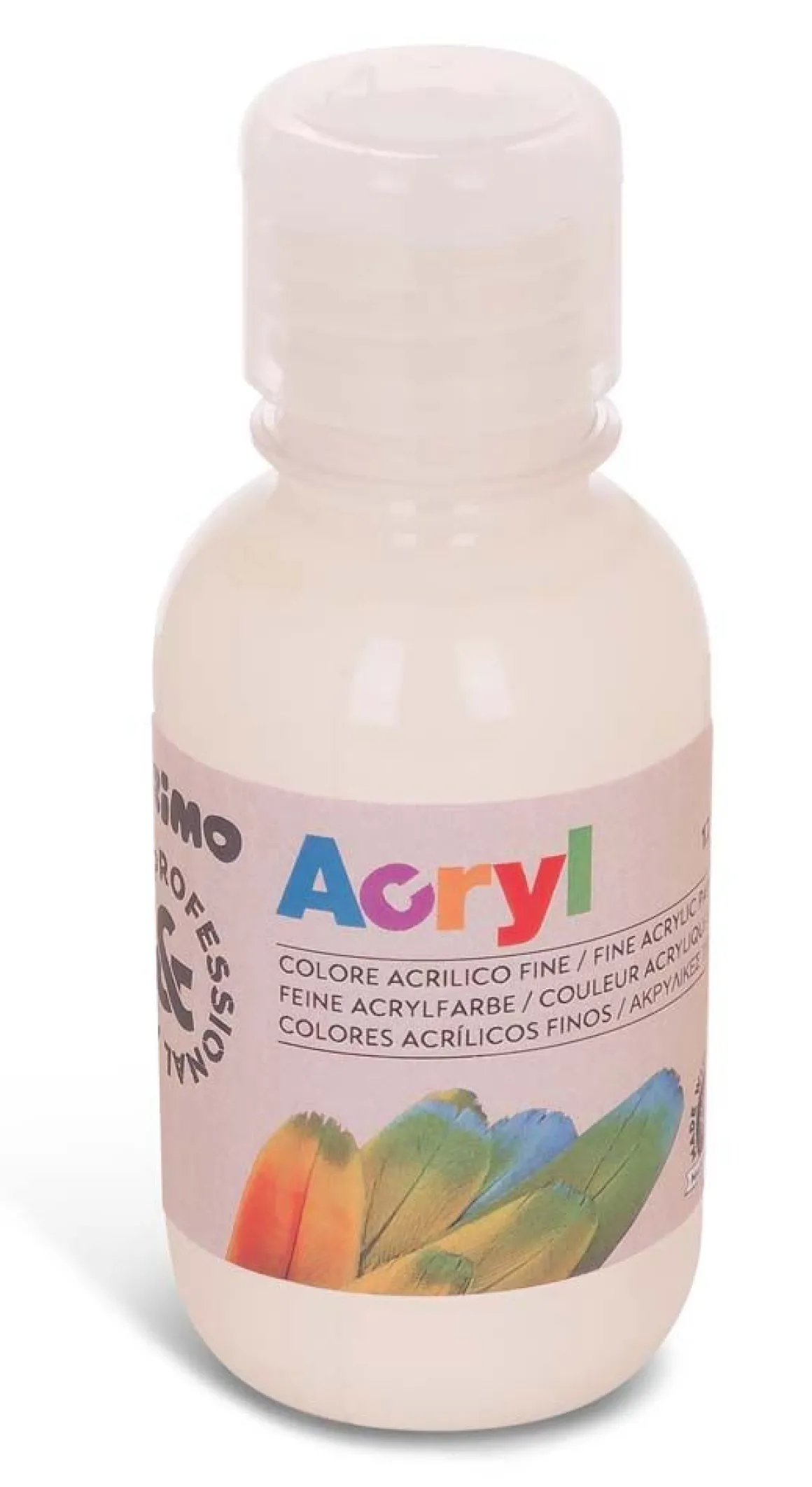 PRIMO - BOTTIGLIA COLORE ACRILICO 125ML BEIGE : vendita online PRIMO - BOTTIGLIA COLORE ACRILICO 125ML BEIGE in offerta