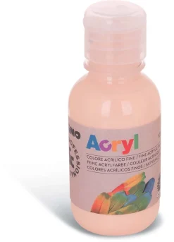 PRIMO - BOTTIGLIA COLORE ACRILICO 125ML ROSA ALBICOCCA : vendita online PRIMO - BOTTIGLIA COLORE ACRILICO 125ML ROSA ALBICOCCA in offerta