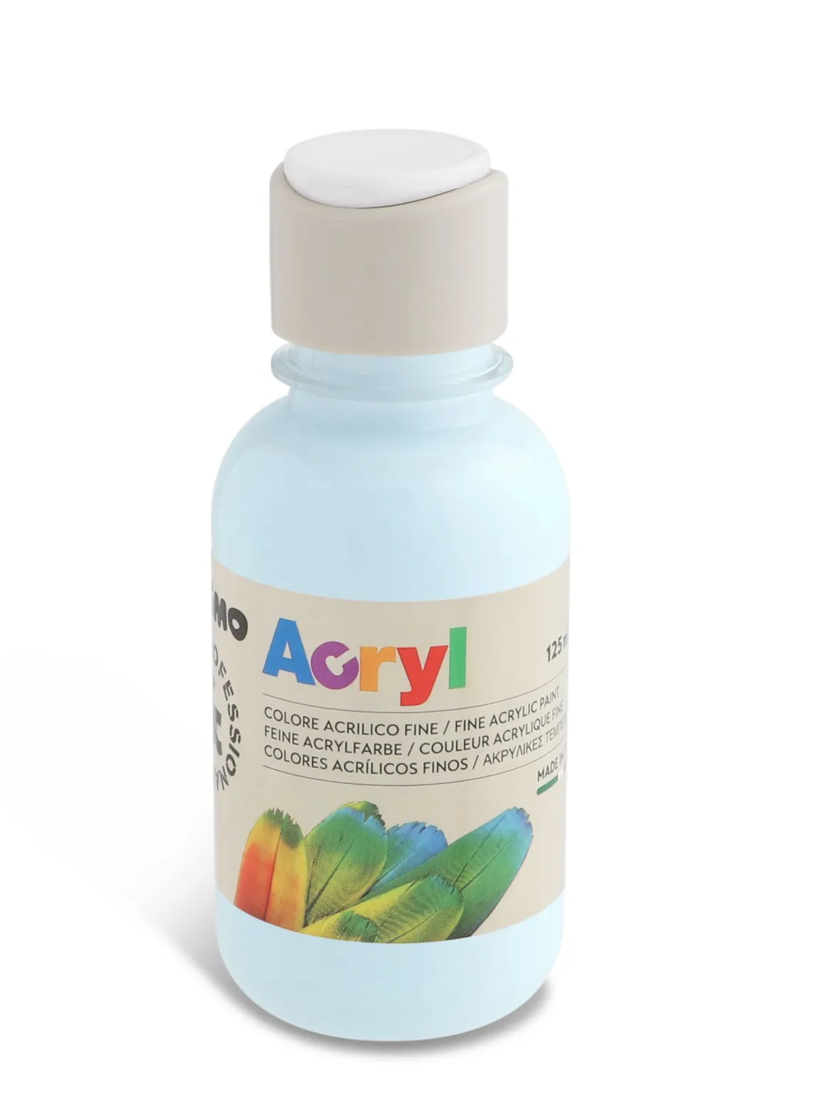PRIMO - BOTTIGLIA COLORE ACRILICO 125ML ACQUAMARINA: vendita online PRIMO - BOTTIGLIA COLORE ACRILICO 125ML ACQUAMARINA in offerta