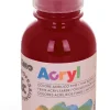 PRIMO - BOTTIGLIA COLORE ACRILICO 125ML BORDEAUX: vendita online PRIMO - BOTTIGLIA COLORE ACRILICO 125ML BORDEAUX in offerta