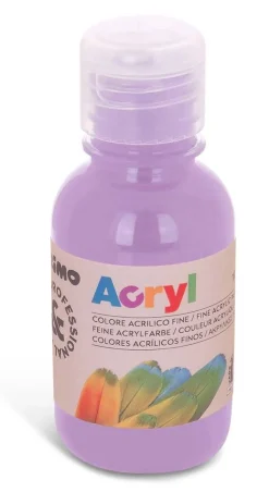 PRIMO - BOTTIGLIA COLORE ACRILICO 125ML LILLA: vendita online PRIMO - BOTTIGLIA COLORE ACRILICO 125ML LILLA in offerta