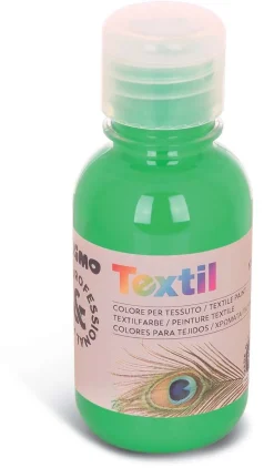 PRIMO - BOTTIGLIA COLORE PER TESSUTO 125ML VERDE BRILLANTE: vendita online PRIMO - BOTTIGLIA COLORE PER TESSUTO 125ML VERDE BRILLANTE in offerta