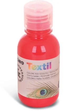 PRIMO - BOTTIGLIA COLORE PER TESSUTO 125ML VERMIGLIONE: vendita online PRIMO - BOTTIGLIA COLORE PER TESSUTO 125ML VERMIGLIONE in offerta
