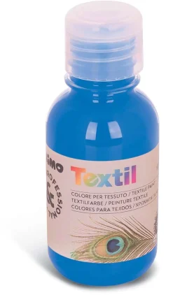 PRIMO - BOTTIGLIA COLORE PER TESSUTO 125ML CYAN/BLU PRIMARIO: vendita online PRIMO - BOTTIGLIA COLORE PER TESSUTO 125ML CYAN/BLU PRIMARIO in offerta