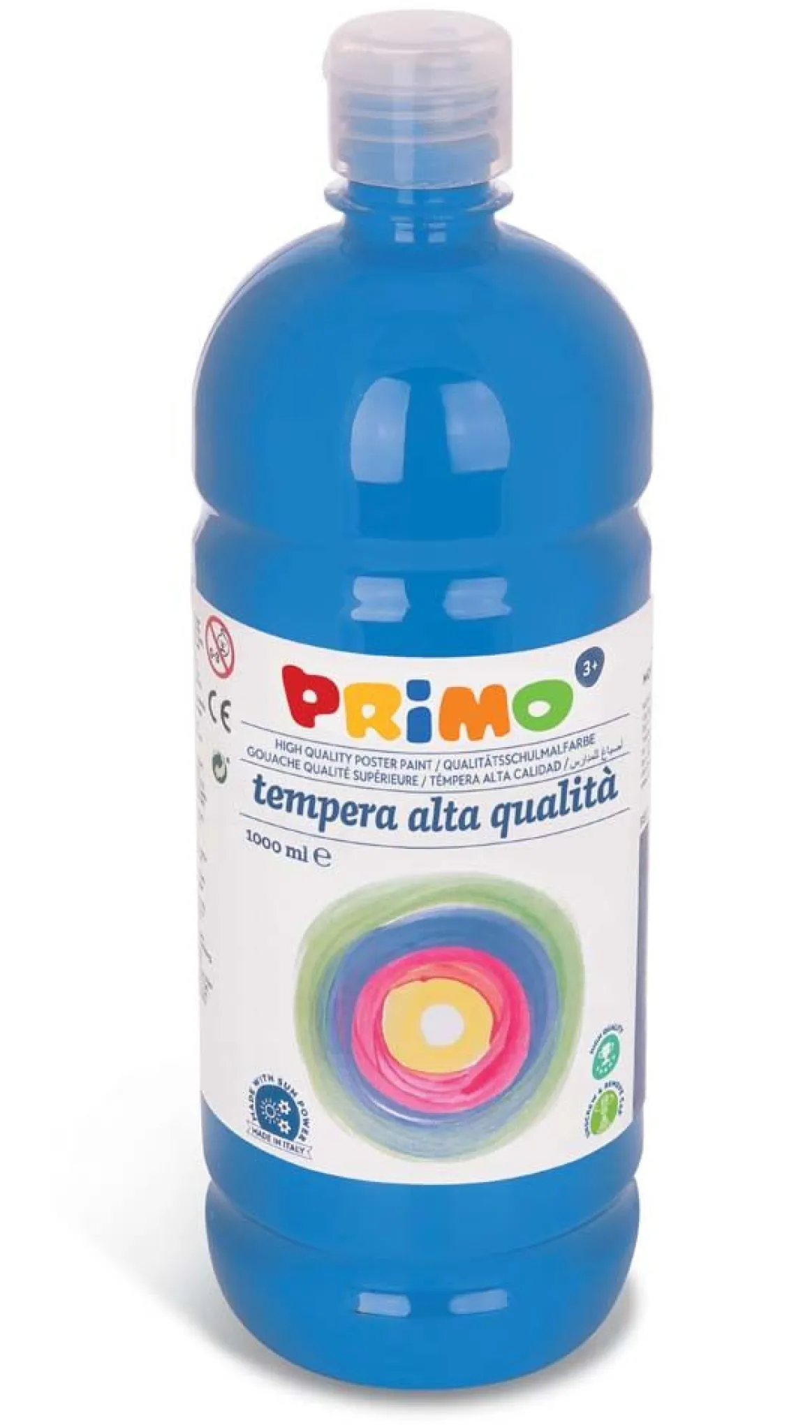 PRIMO - BOTTIGLIA TEMPERA LIQUIDA 1000ML CYAN: vendita online PRIMO - BOTTIGLIA TEMPERA LIQUIDA 1000ML CYAN in offerta