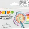 PRIMO - CONFEZIONE 6PZ PENNARELLI GLITTER COLORI ASSORTITI: vendita online PRIMO - CONFEZIONE 6PZ PENNARELLI GLITTER COLORI ASSORTITI in offerta