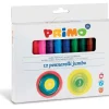 PRIMO - CONFEZIONE 12PZ PENNARELLI JUMBO COLORI ASSORTITI: vendita online PRIMO - CONFEZIONE 12PZ PENNARELLI JUMBO COLORI ASSORTITI in offerta