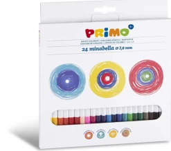 PRIMO - MINABELLA ASTUCCIO 24 MATITE COLORATE : vendita online PRIMO - MINABELLA ASTUCCIO 24 MATITE COLORATE in offerta