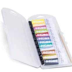 PRIMO - SET 4 COLORI TEMPERA FLUO E 8 COLORI METALLIZZATI IN TUBETTO DA 12ML: vendita online PRIMO - SET 4 COLORI TEMPERA FLUO E 8 COLORI METALLIZZATI IN TUBETTO DA 12ML in offerta