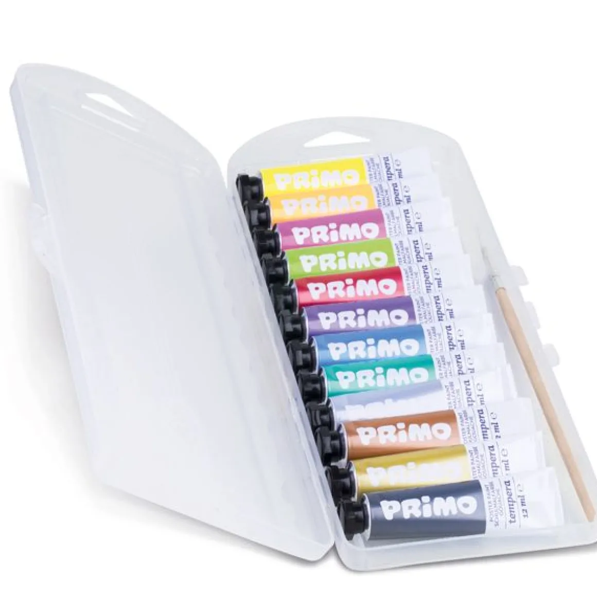PRIMO - SET 4 COLORI TEMPERA FLUO E 8 COLORI METALLIZZATI IN TUBETTO DA 12ML: vendita online PRIMO - SET 4 COLORI TEMPERA FLUO E 8 COLORI METALLIZZATI IN TUBETTO DA 12ML in offerta