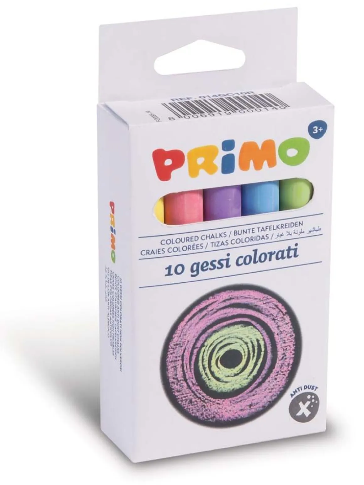 PRIMO - SET 10 GESSI COLORATI TONDI: vendita online PRIMO - SET 10 GESSI COLORATI TONDI in offerta