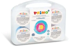 PRIMO - SET 6 TEMPERA DITA IN VASETTO DA 100GR: vendita online PRIMO - SET 6 TEMPERA DITA IN VASETTO DA 100GR in offerta