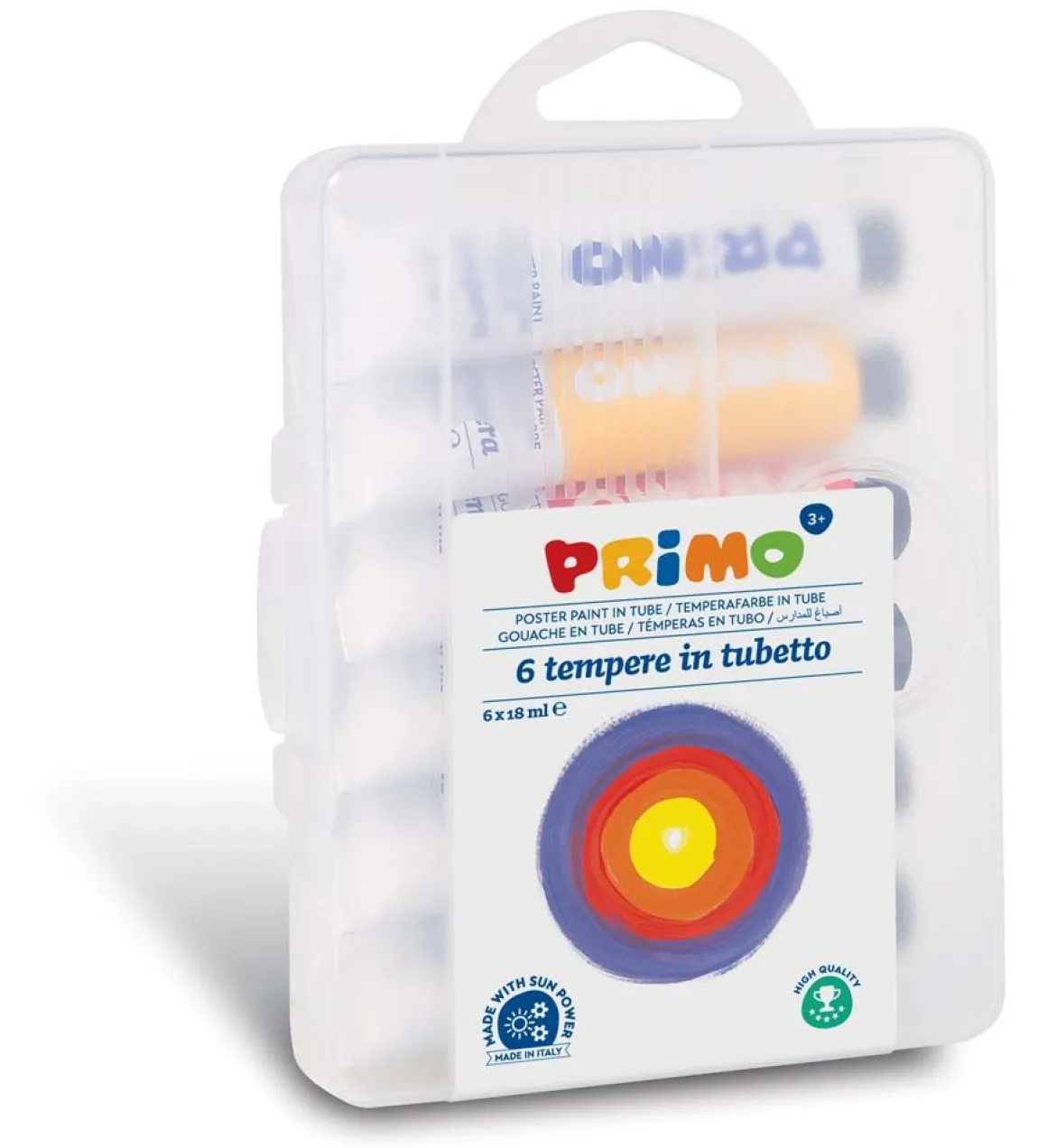 PRIMO - SET 6 TEMPERE IN TUBETTO DA 18ML: vendita online PRIMO - SET 6 TEMPERE IN TUBETTO DA 18ML in offerta