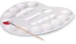 PRIMO - TAVOLOZZA OVALE CON 16 VASCHETTE: vendita online PRIMO - TAVOLOZZA OVALE CON 16 VASCHETTE in offerta