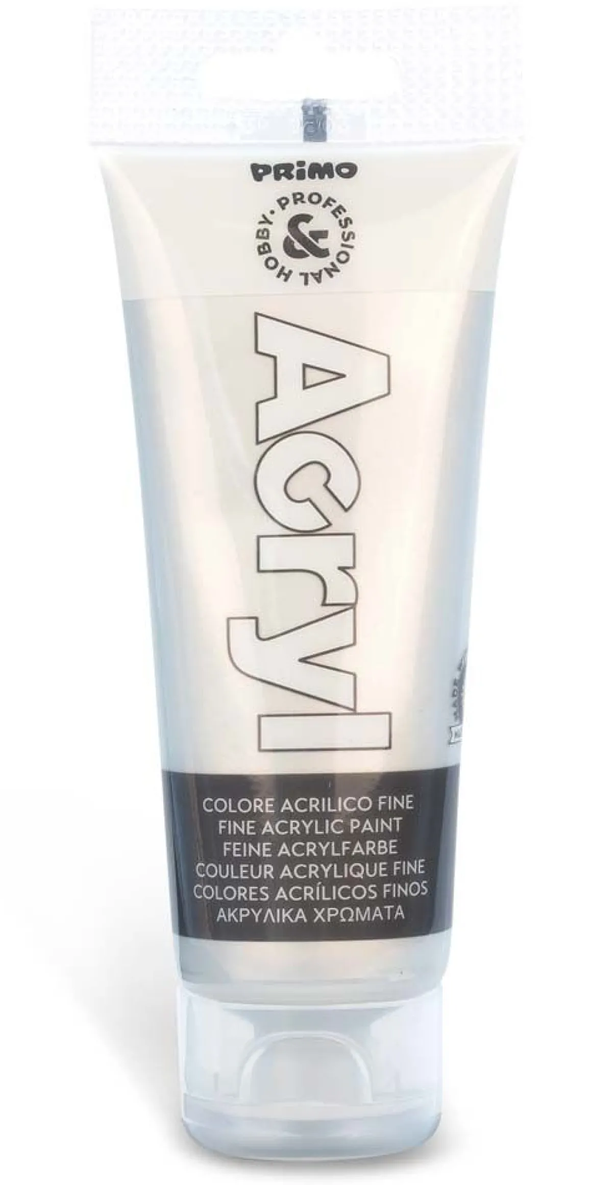PRIMO - TUBO ACRILICO 75ML ARGENTO: vendita online PRIMO - TUBO ACRILICO 75ML ARGENTO in offerta