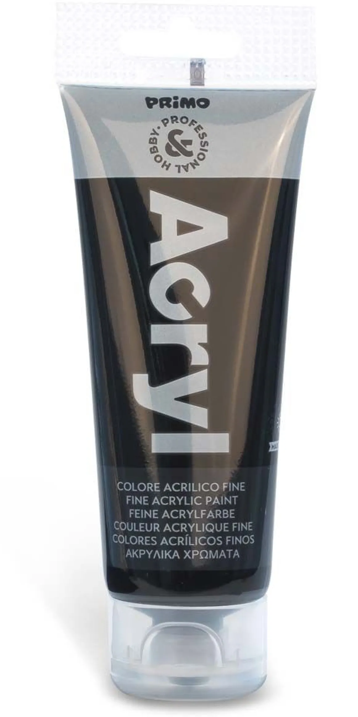 PRIMO - TUBO ACRILICO 75ML NERO: vendita online PRIMO - TUBO ACRILICO 75ML NERO in offerta