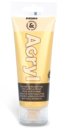 PRIMO - TUBO ACRILICO 75ML ORO: vendita online PRIMO - TUBO ACRILICO 75ML ORO in offerta