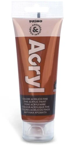 PRIMO - TUBO ACRILICO 75ML TERRA DI SIENA BRUCIATA: vendita online PRIMO - TUBO ACRILICO 75ML TERRA DI SIENA BRUCIATA in offerta
